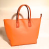 Leather Handbag "Toro" Orange