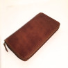 Leather Wallet large (mod. 1 zip)