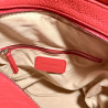 Lederhandtasche/Rucksack Roma Rot