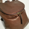 Leather Backpack Taormina Brown (mod b)