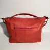 Leather Handbag Natalia Red