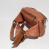 Leather Belly Bag Casual light brown