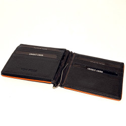 Leather Wallet for Men (Mod. B without coins pocket)