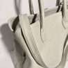 Leather Handbag "Prato" White