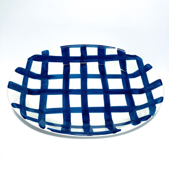 Sorrento Ceramic Oval Plate Medium