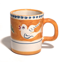 Solimene hand painted ceramic mug
