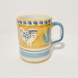 Solimene hand painted ceramic mug
