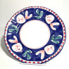 Solimene hand painted main course plates
