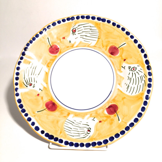 Solimene hand painted main course plates